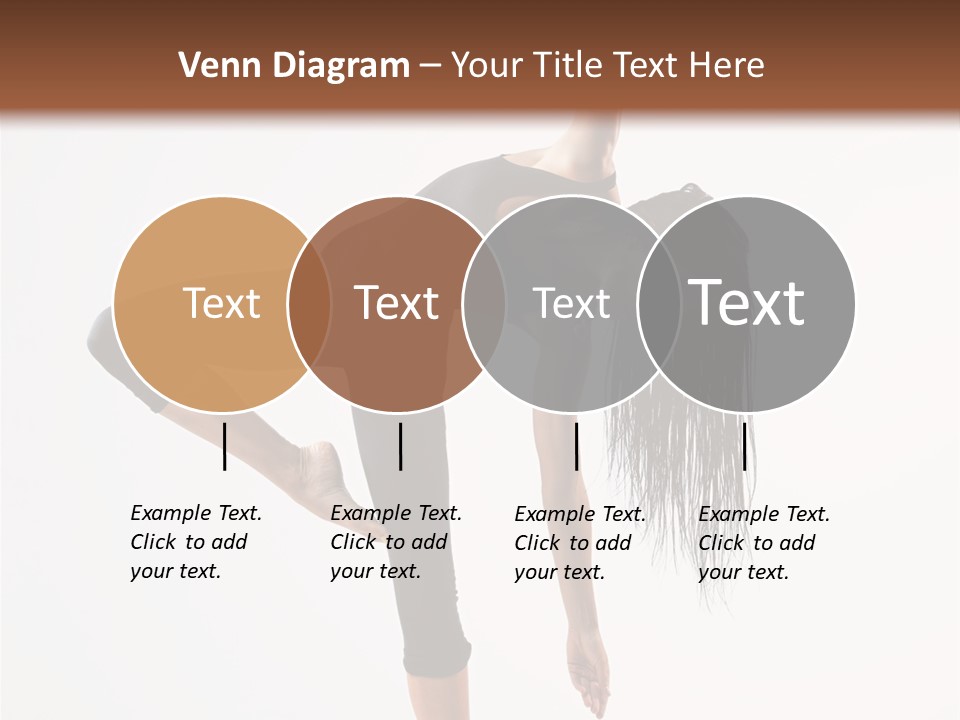 Theatrical Vertical Flexibility PowerPoint Template