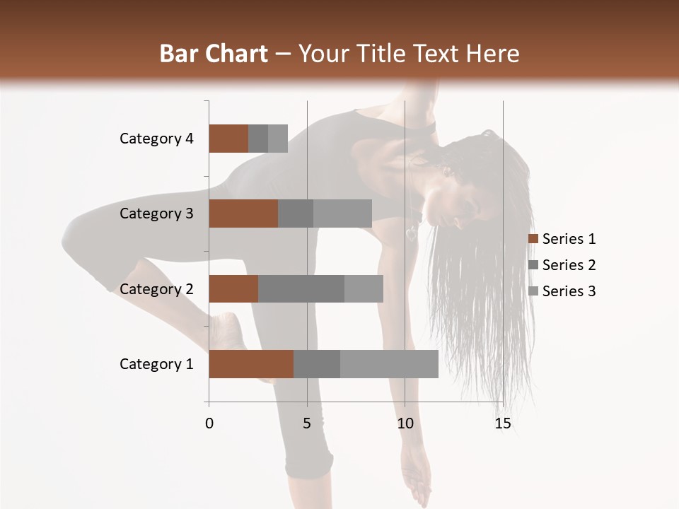 Theatrical Vertical Flexibility PowerPoint Template