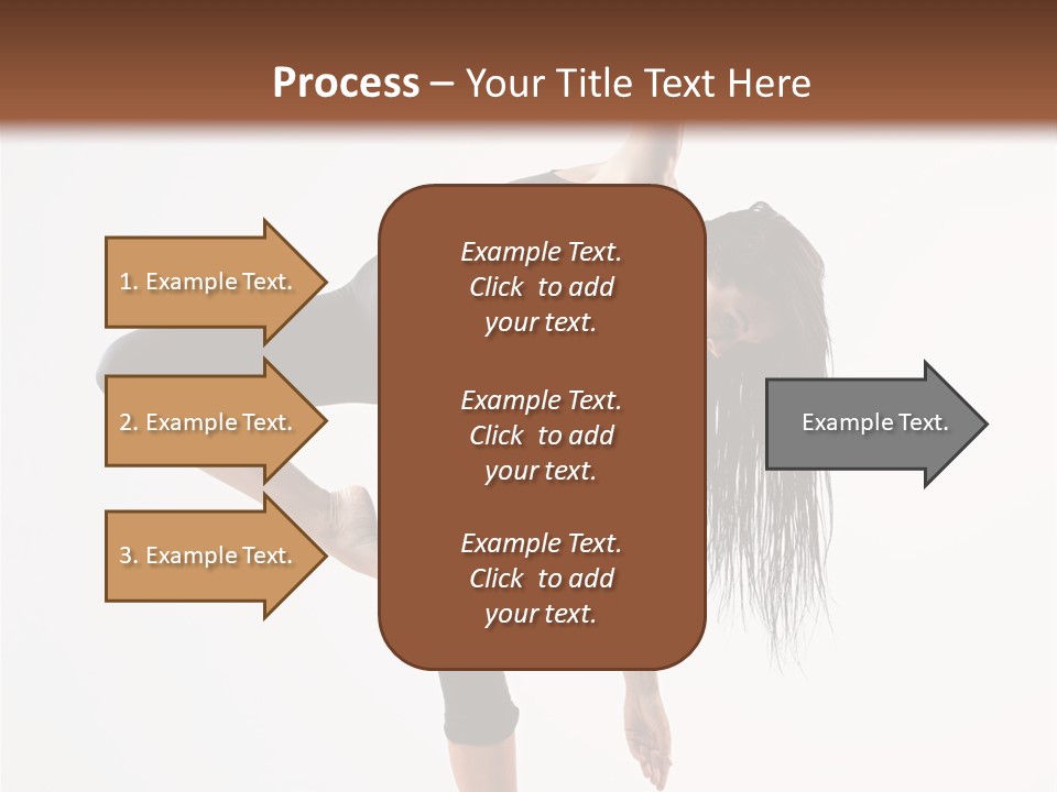 Theatrical Vertical Flexibility PowerPoint Template