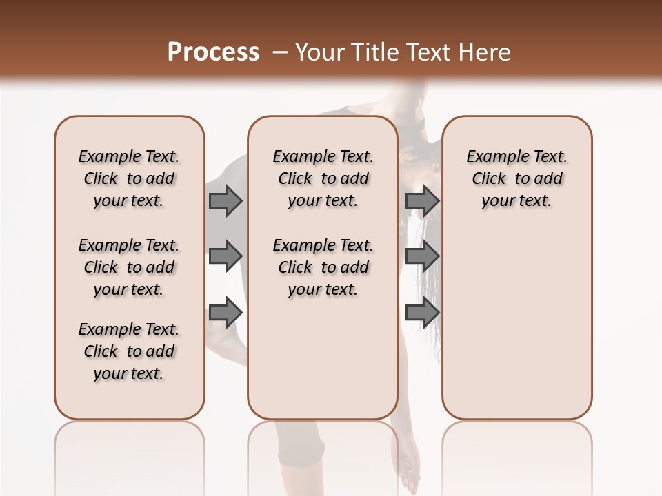 Theatrical Vertical Flexibility PowerPoint Template
