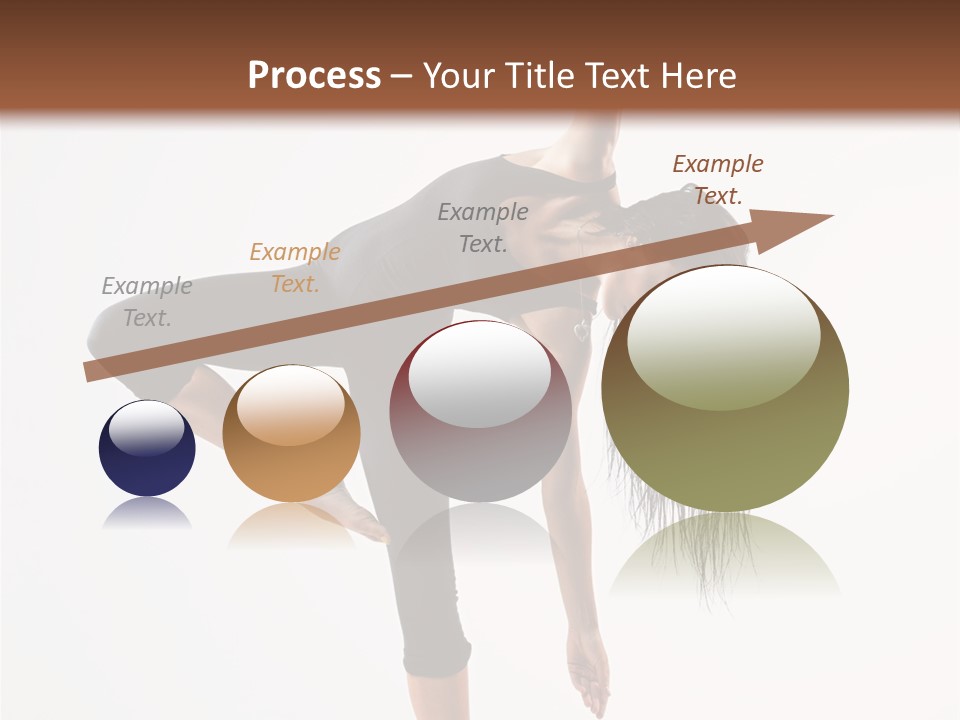 Theatrical Vertical Flexibility PowerPoint Template
