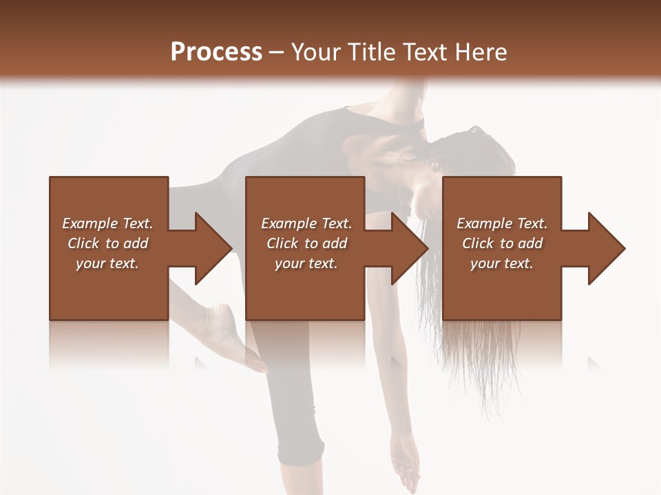 Theatrical Vertical Flexibility PowerPoint Template