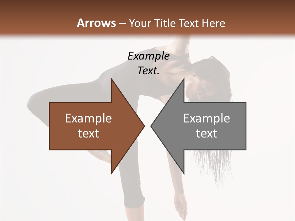 Theatrical Vertical Flexibility PowerPoint Template