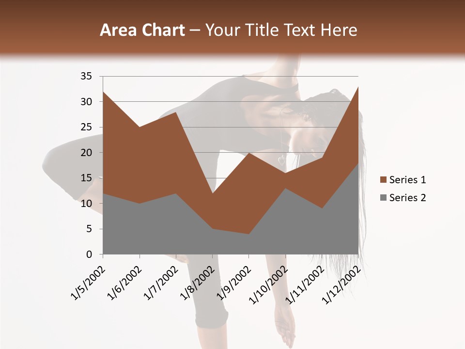 Theatrical Vertical Flexibility PowerPoint Template