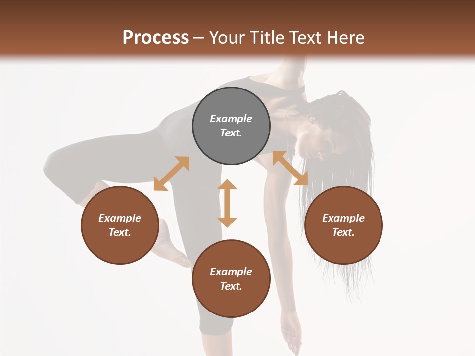 Theatrical Vertical Flexibility PowerPoint Template