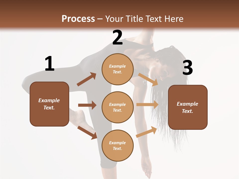 Theatrical Vertical Flexibility PowerPoint Template