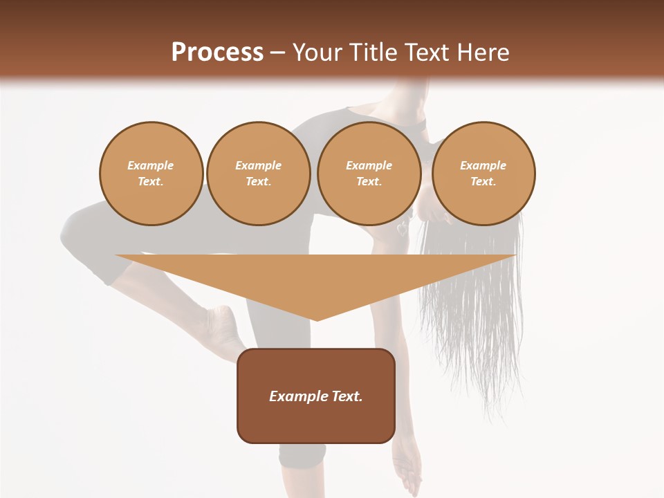 Theatrical Vertical Flexibility PowerPoint Template