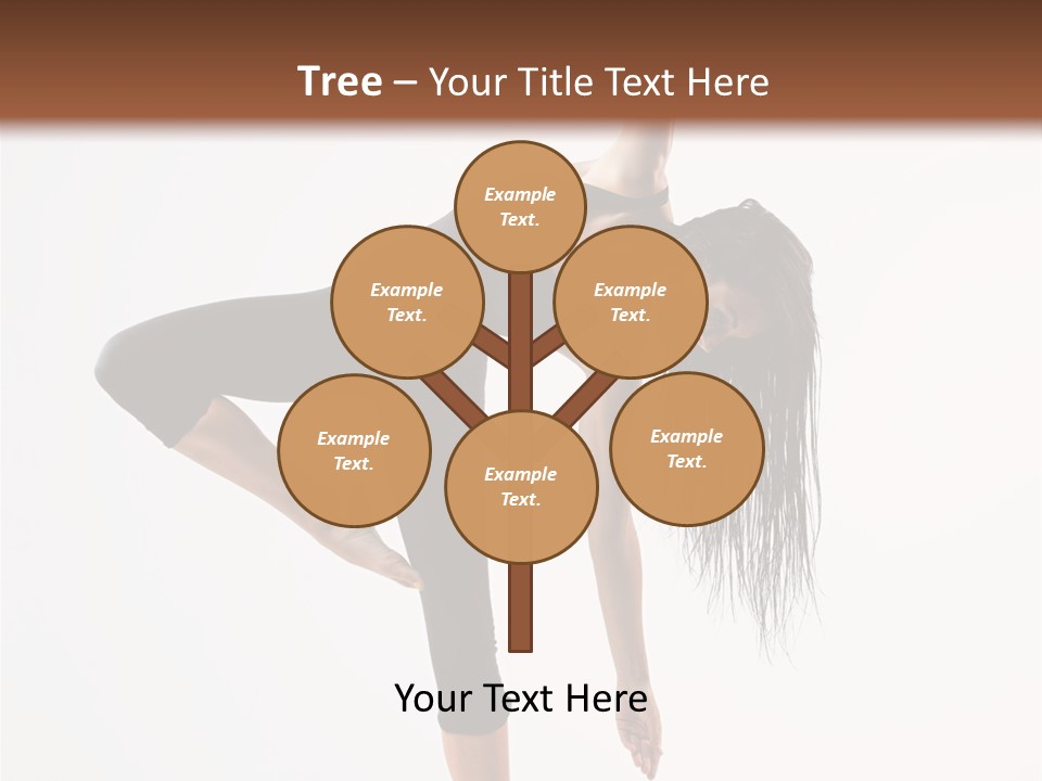 Theatrical Vertical Flexibility PowerPoint Template