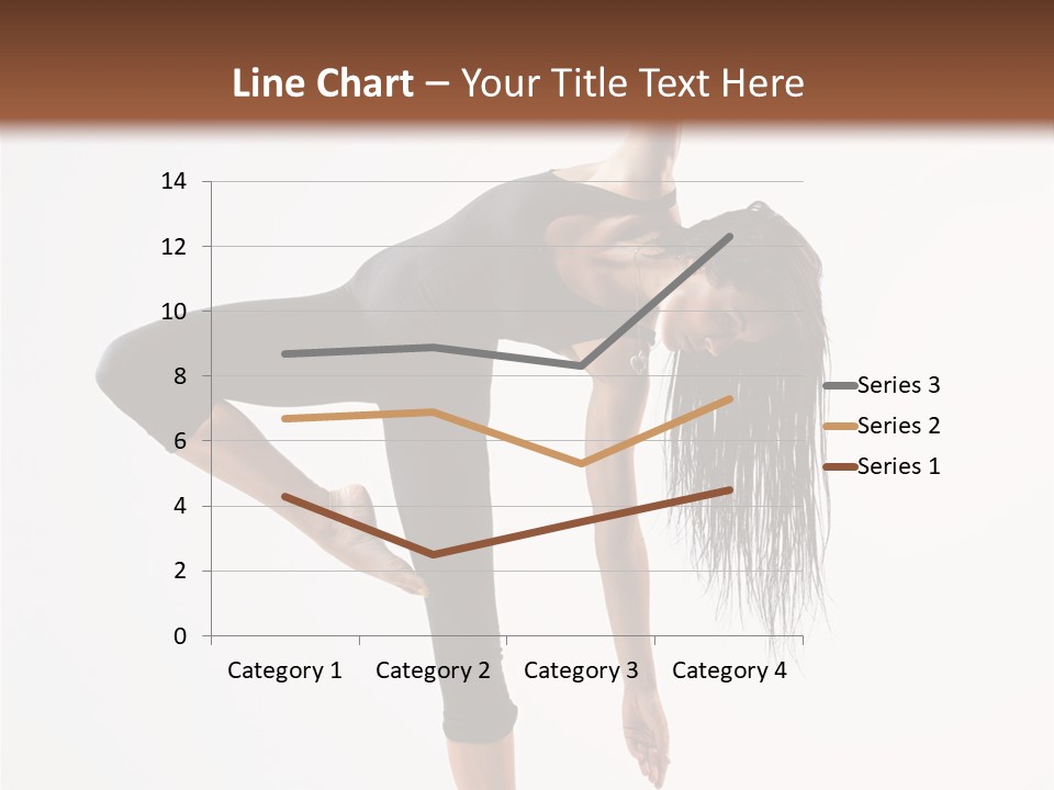 Theatrical Vertical Flexibility PowerPoint Template