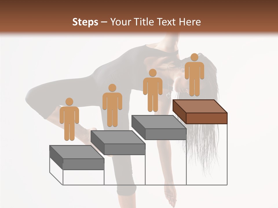 Theatrical Vertical Flexibility PowerPoint Template