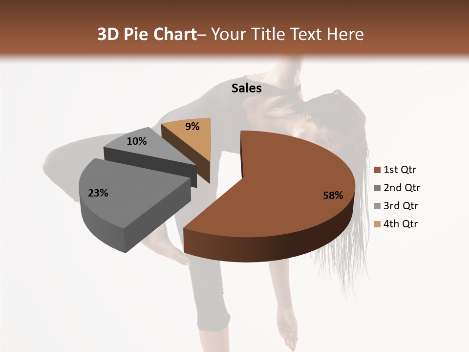 Theatrical Vertical Flexibility PowerPoint Template
