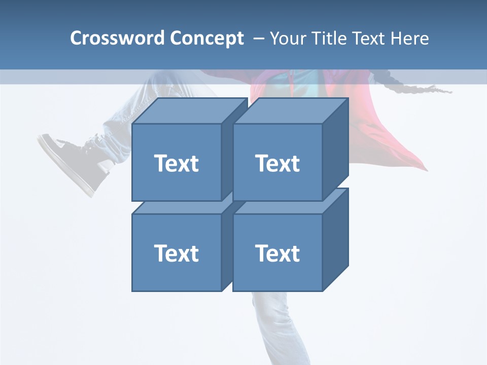 Funky Dance Fitness PowerPoint Template