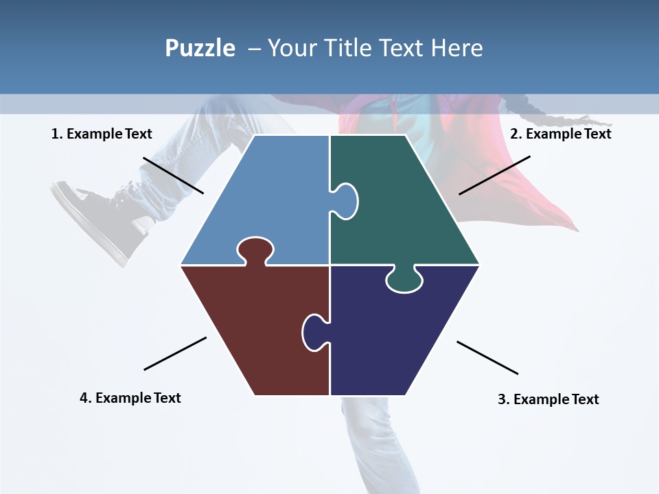 Funky Dance Fitness PowerPoint Template