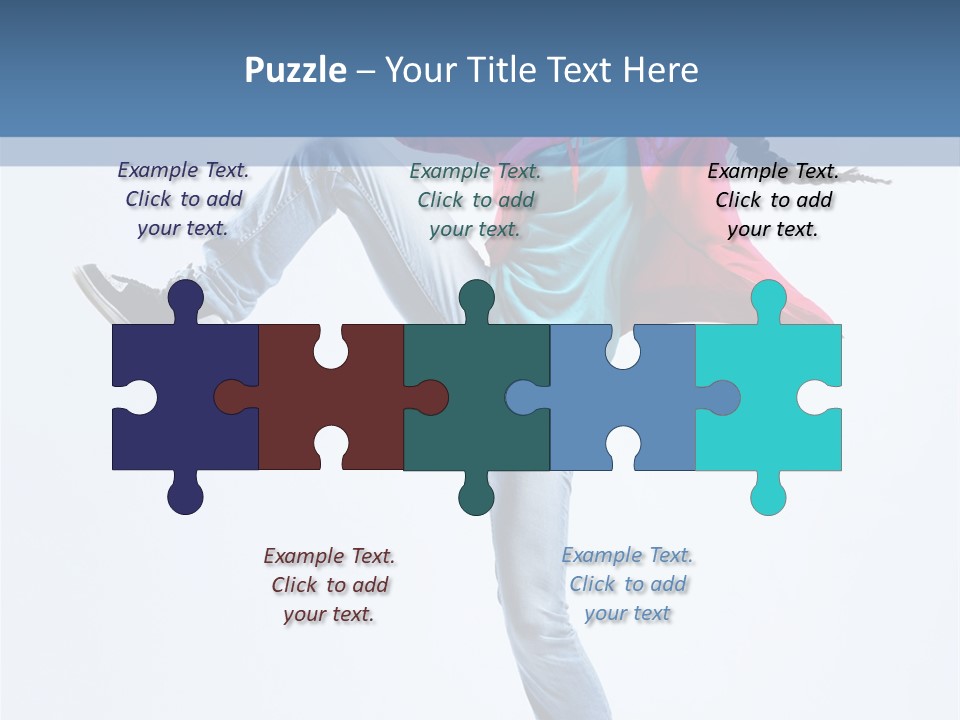 Funky Dance Fitness PowerPoint Template