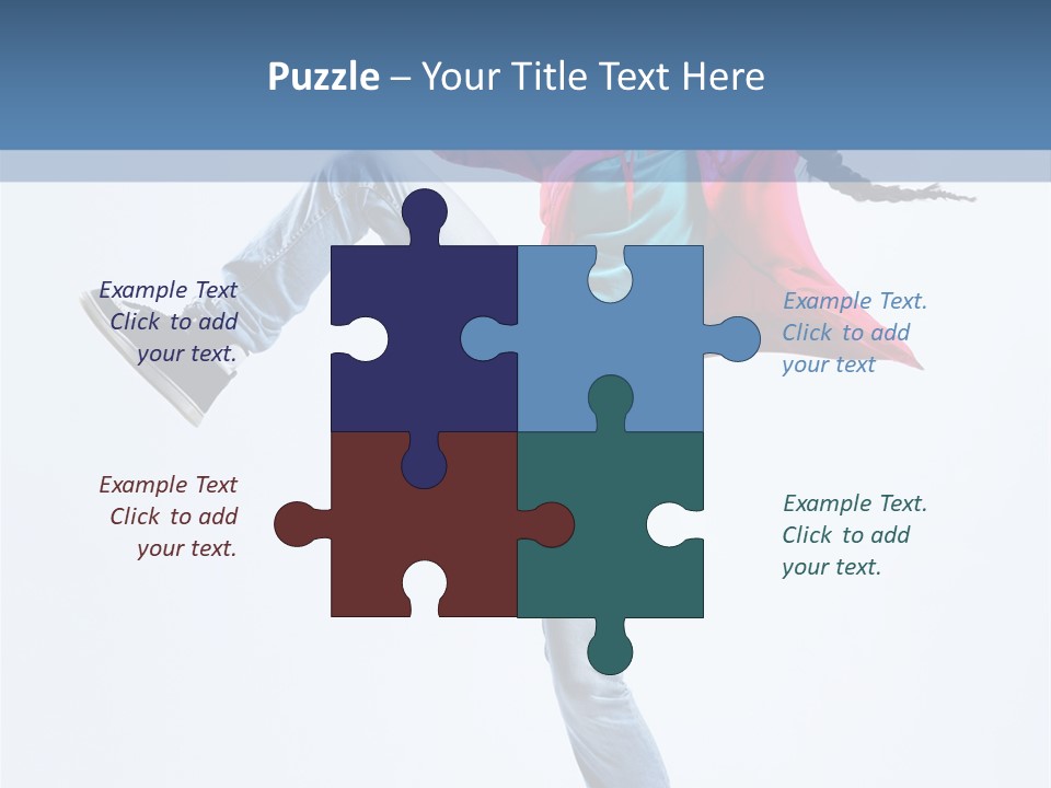 Funky Dance Fitness PowerPoint Template