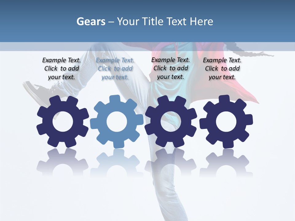 Funky Dance Fitness PowerPoint Template