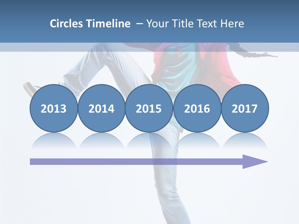 Funky Dance Fitness PowerPoint Template