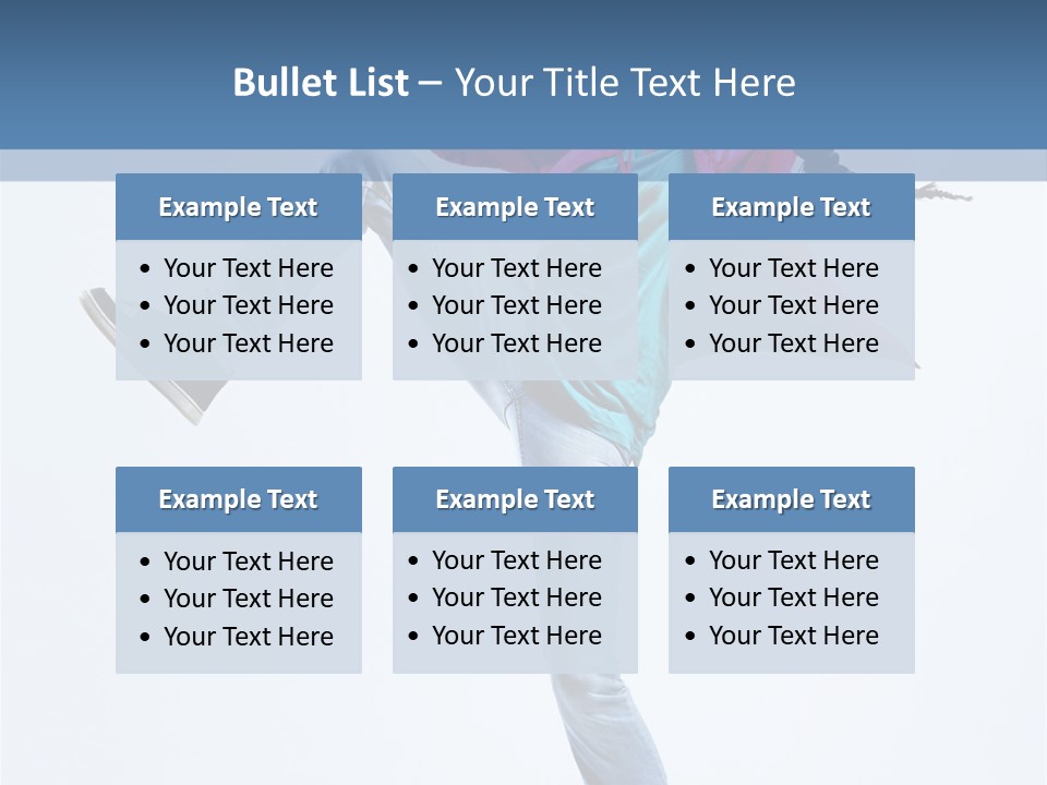 Funky Dance Fitness PowerPoint Template