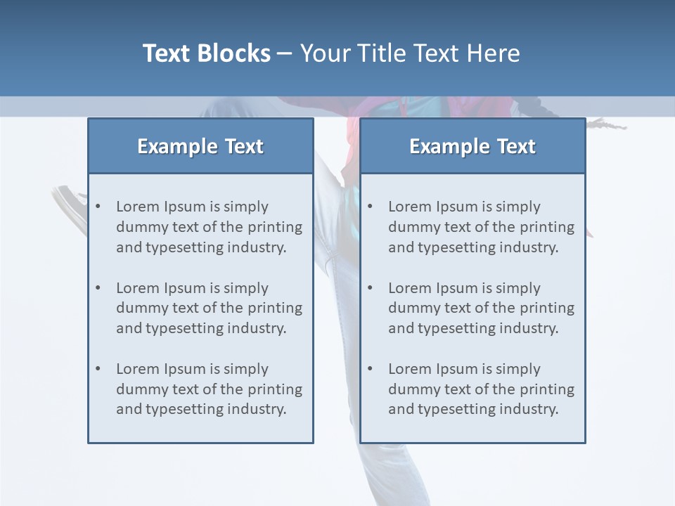 Funky Dance Fitness PowerPoint Template