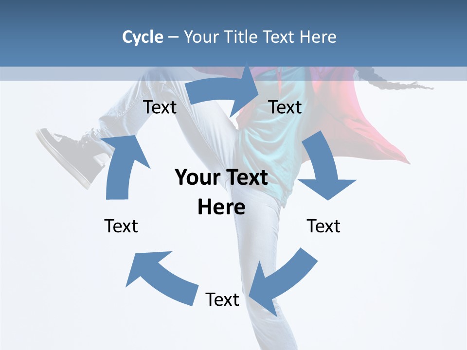 Funky Dance Fitness PowerPoint Template