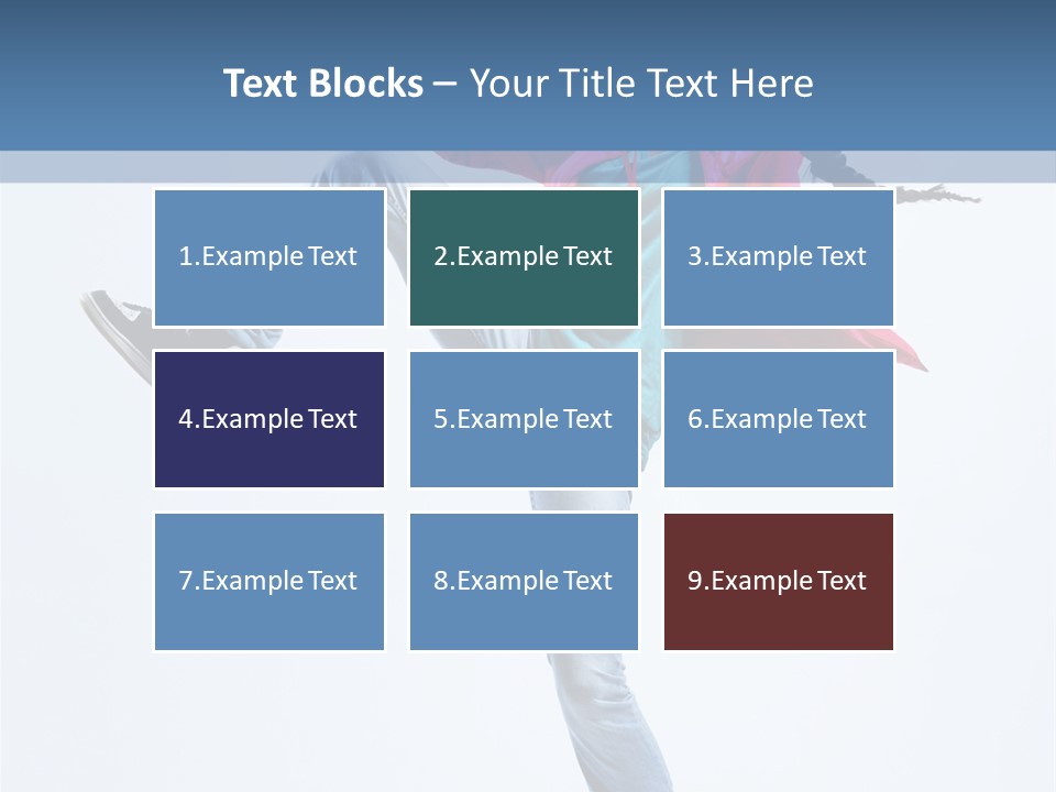 Funky Dance Fitness PowerPoint Template