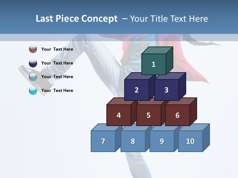 Funky Dance Fitness PowerPoint Template