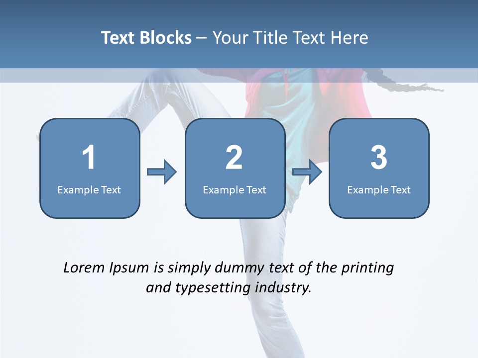 Funky Dance Fitness PowerPoint Template