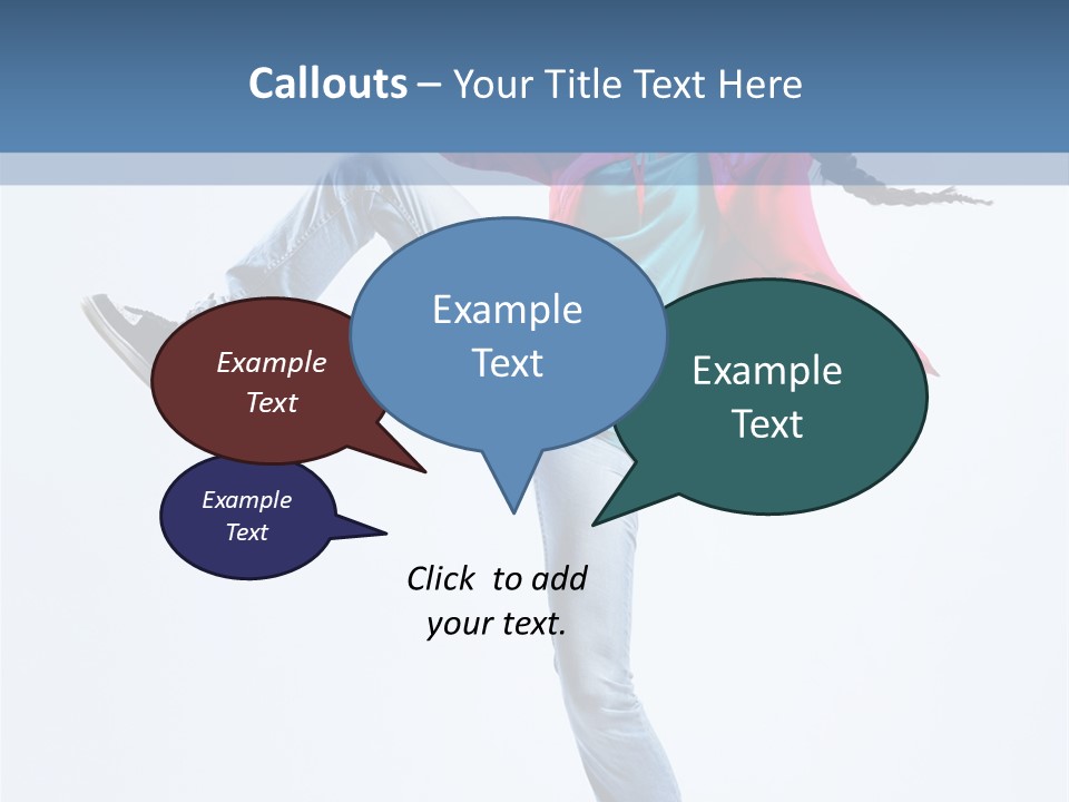 Funky Dance Fitness PowerPoint Template