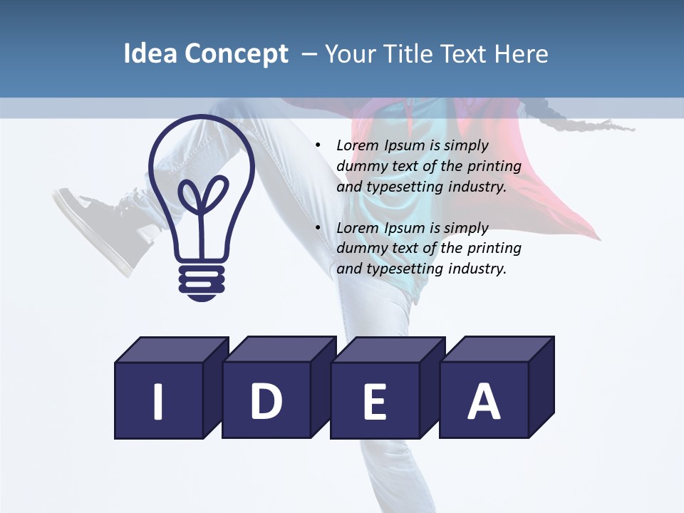 Funky Dance Fitness PowerPoint Template