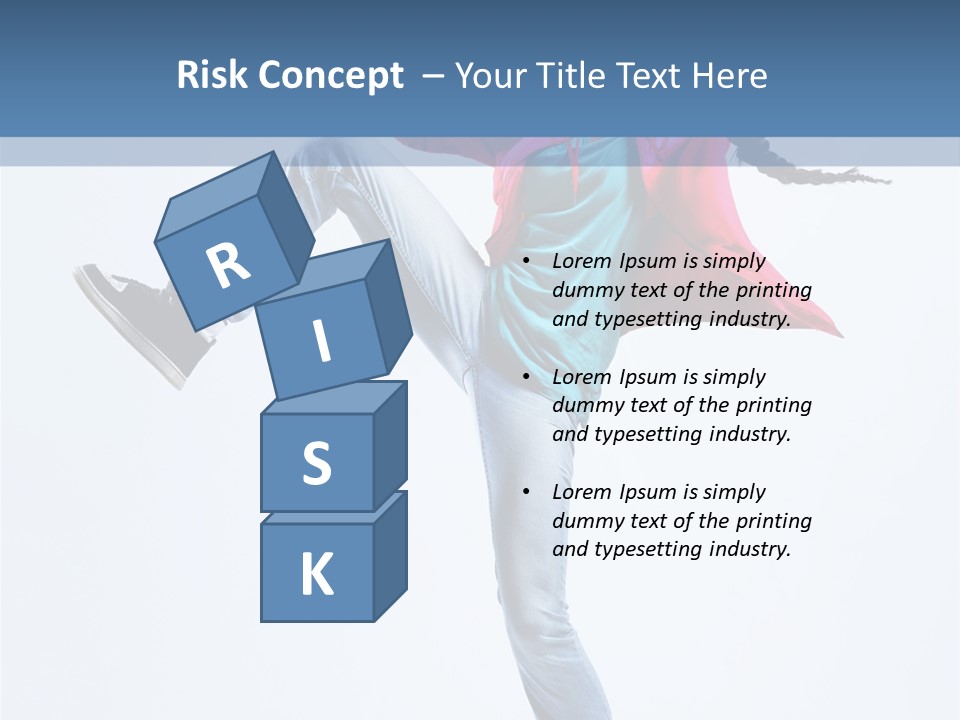 Funky Dance Fitness PowerPoint Template