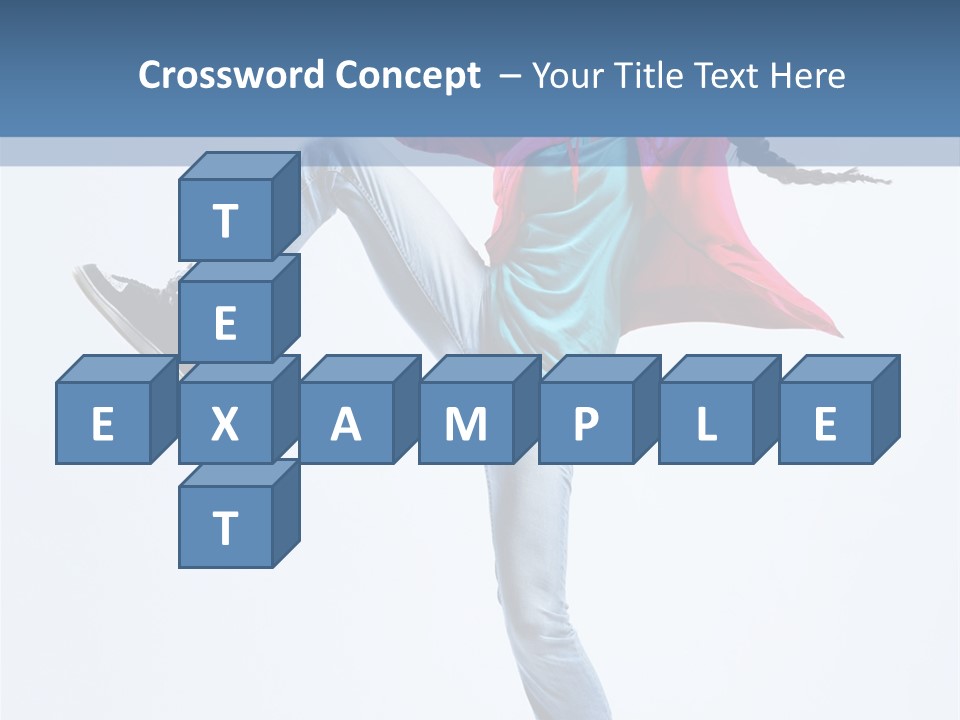 Funky Dance Fitness PowerPoint Template