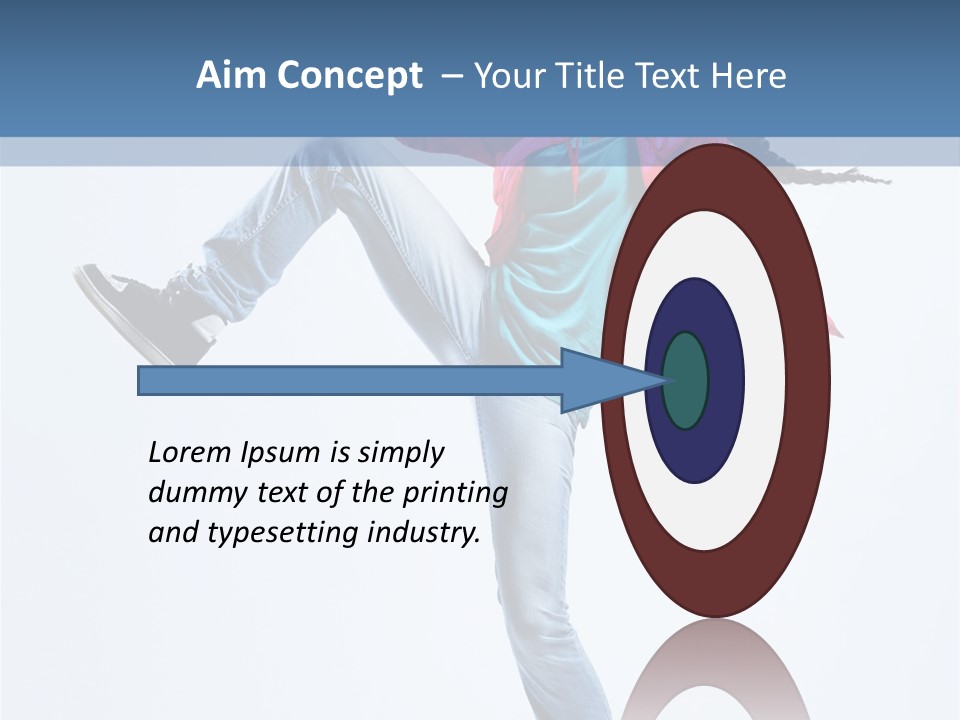 Funky Dance Fitness PowerPoint Template