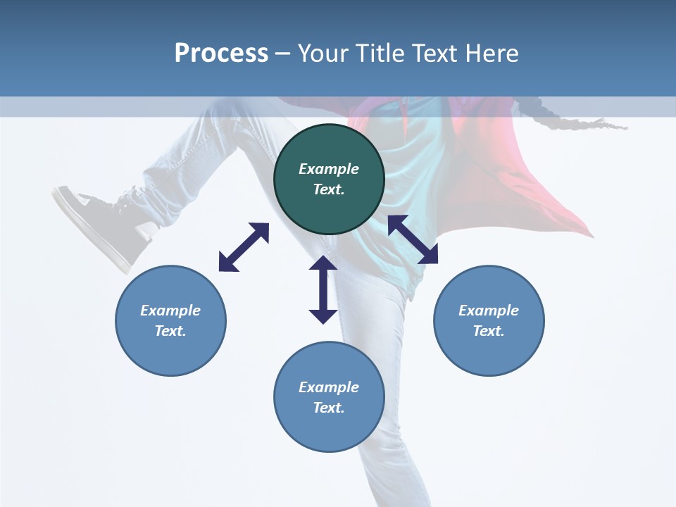 Funky Dance Fitness PowerPoint Template