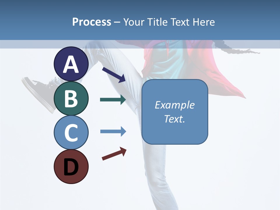 Funky Dance Fitness PowerPoint Template
