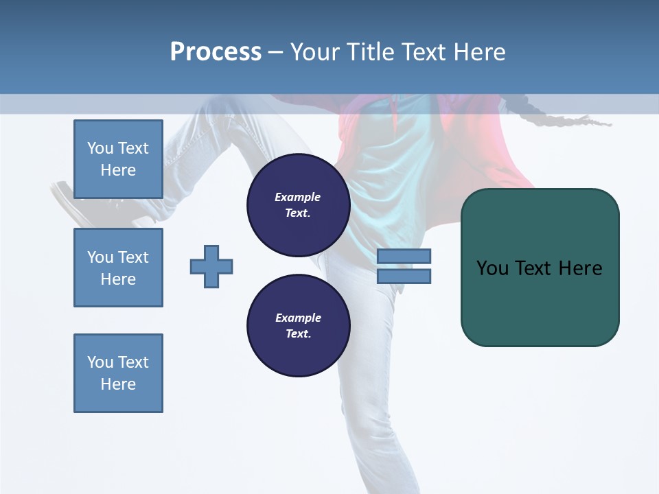 Funky Dance Fitness PowerPoint Template