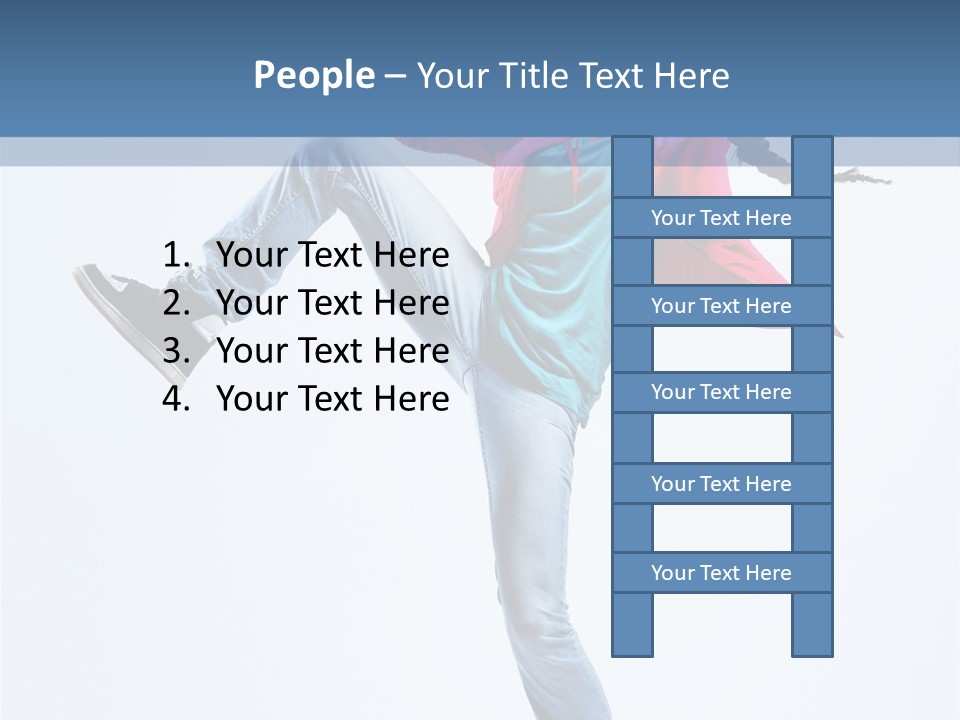 Funky Dance Fitness PowerPoint Template