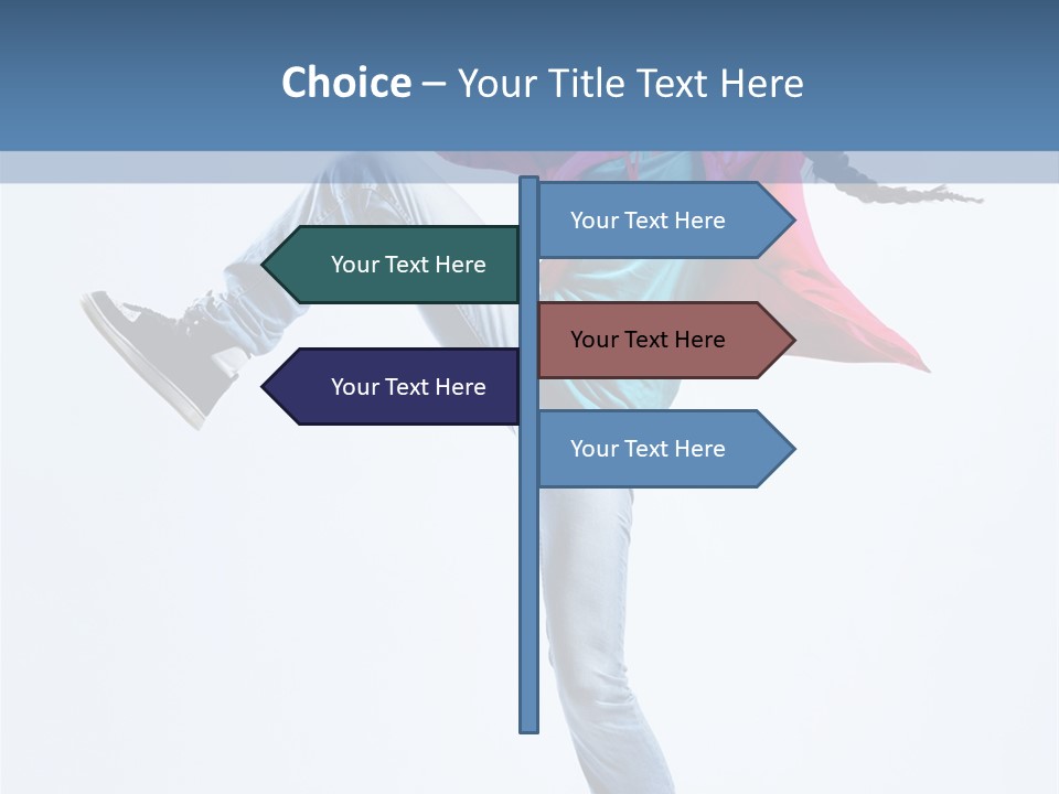 Funky Dance Fitness PowerPoint Template