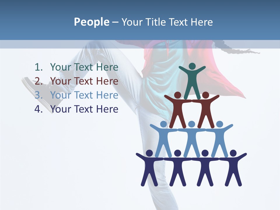 Funky Dance Fitness PowerPoint Template