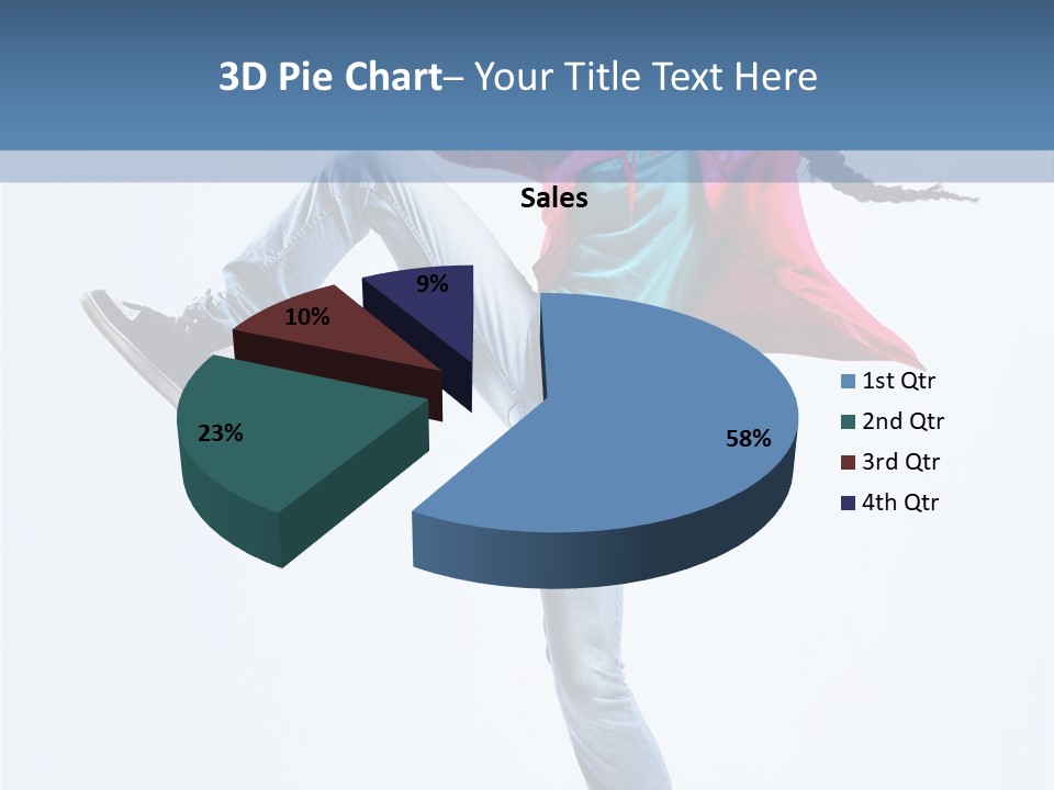 Funky Dance Fitness PowerPoint Template