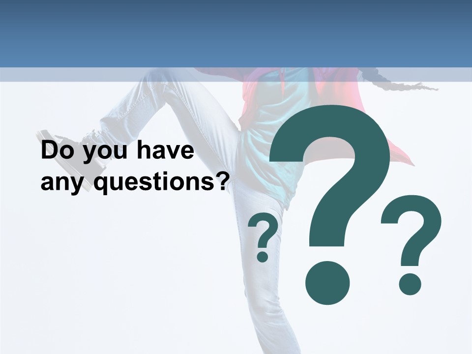 Funky Dance Fitness PowerPoint Template