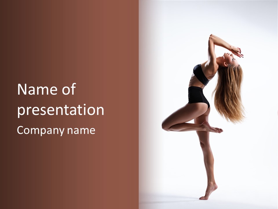 Performer Beautiful Elegance PowerPoint Template