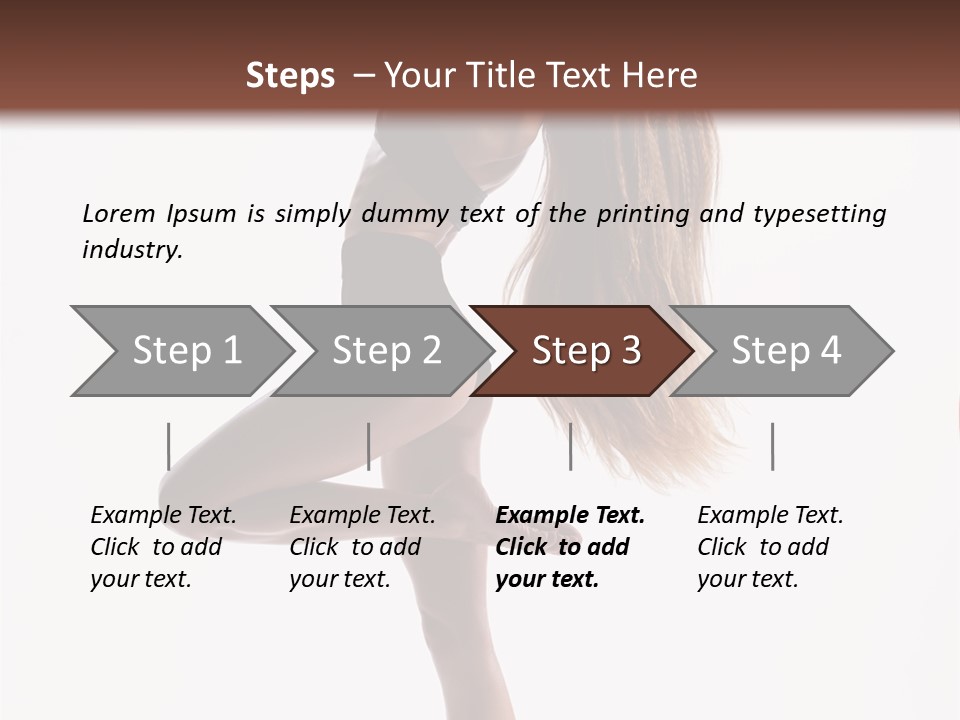 Performer Beautiful Elegance PowerPoint Template