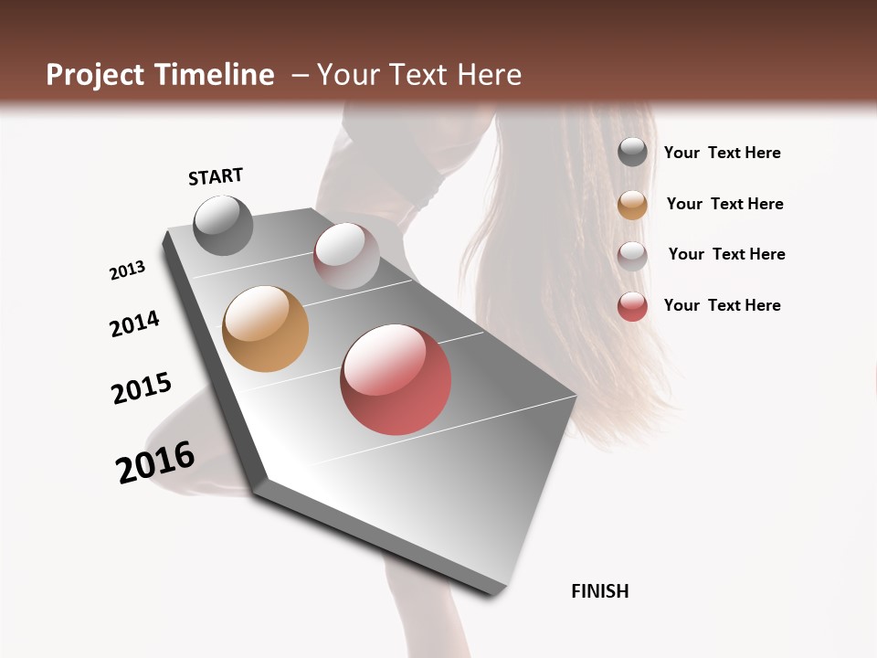 Performer Beautiful Elegance PowerPoint Template