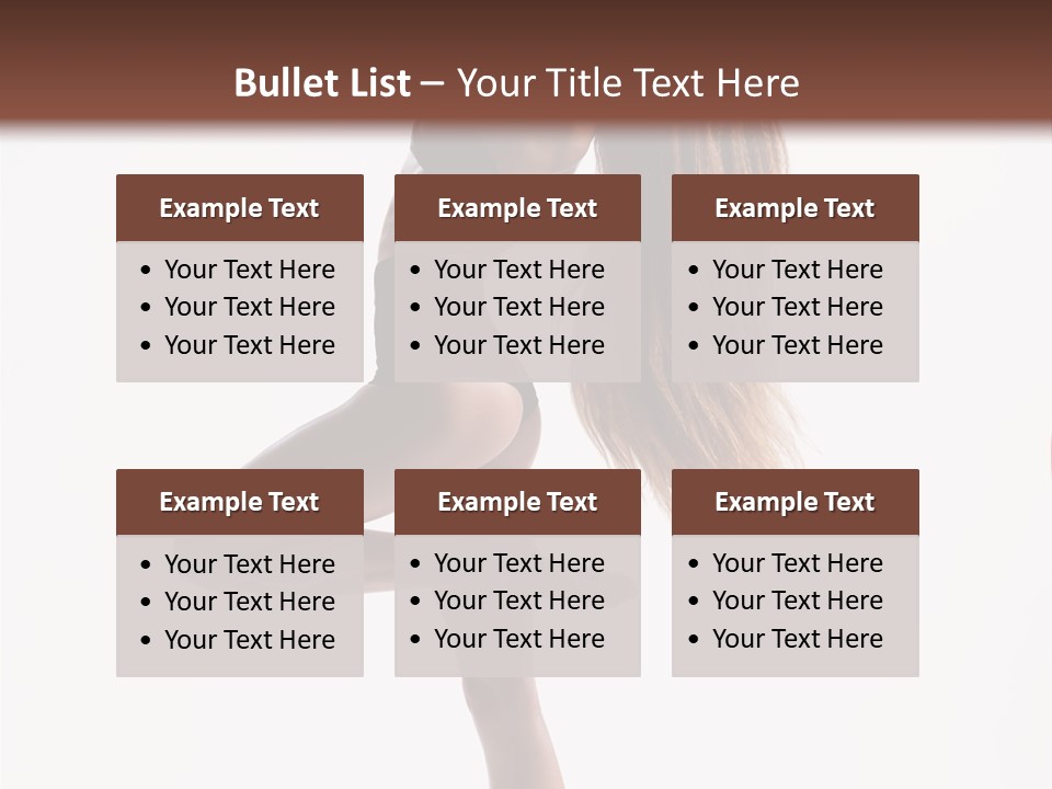 Performer Beautiful Elegance PowerPoint Template