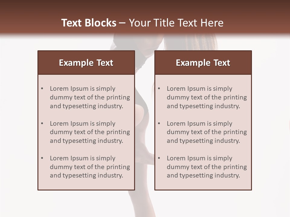 Performer Beautiful Elegance PowerPoint Template