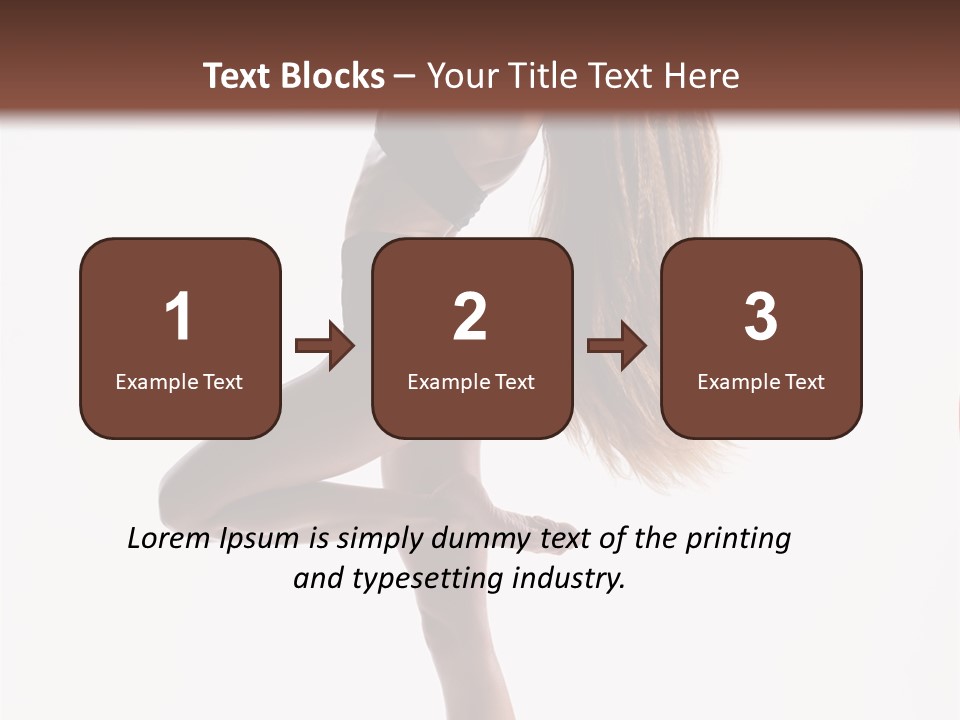 Performer Beautiful Elegance PowerPoint Template