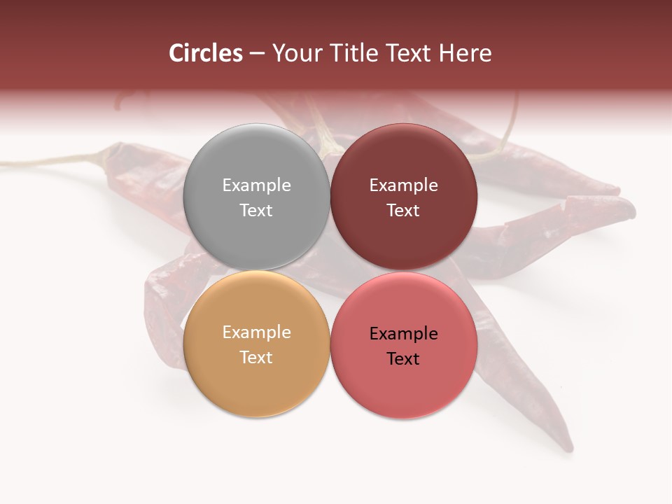 Arbol Chili Capsicum Chilli PowerPoint Template