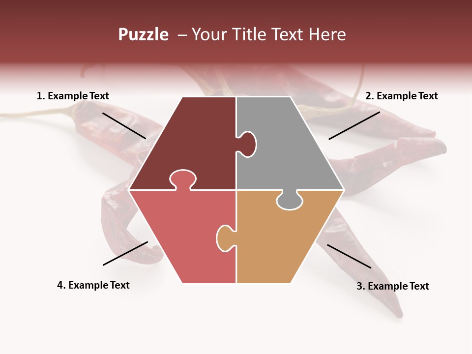 Arbol Chili Capsicum Chilli PowerPoint Template