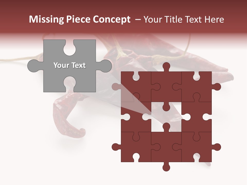 Arbol Chili Capsicum Chilli PowerPoint Template