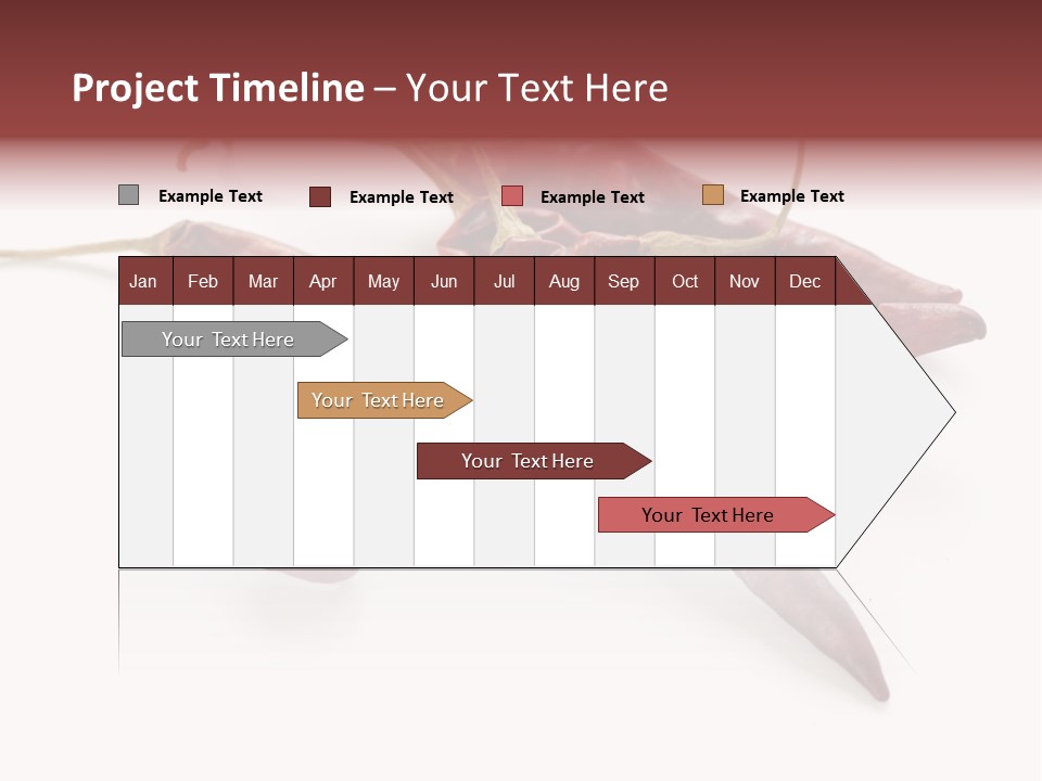 Arbol Chili Capsicum Chilli PowerPoint Template